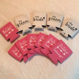 Never Used Bridal Party Koozies